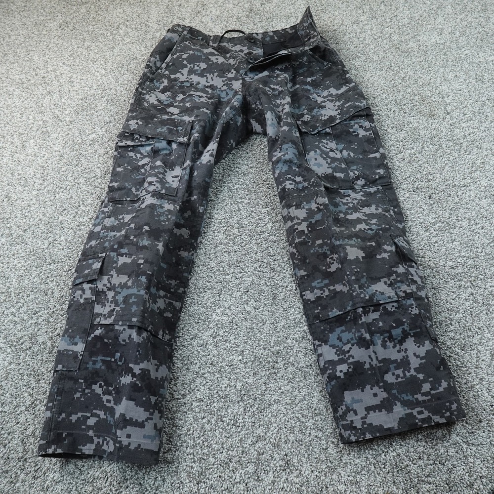 NEW Tru Spec Pants Mens S Gray Digital Marpat Camo Cargo Military Tactical Army
